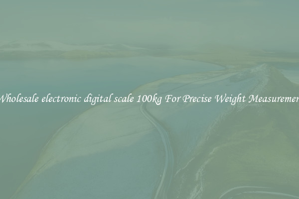 Wholesale electronic digital scale 100kg For Precise Weight Measurement