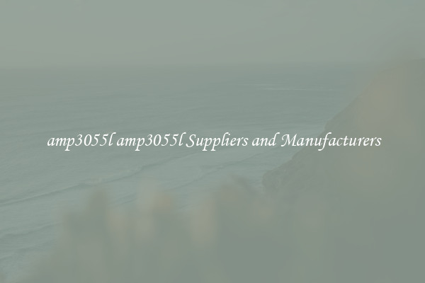 amp3055l amp3055l Suppliers and Manufacturers