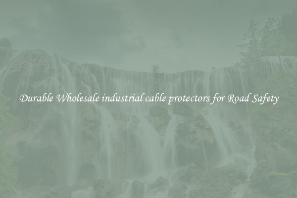 Durable Wholesale industrial cable protectors for Road Safety